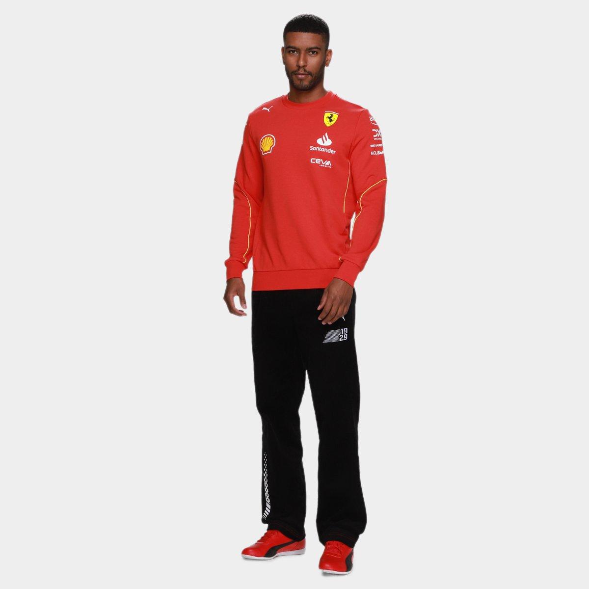 Moletom Puma Scuderia Ferrari Masculino - 5
