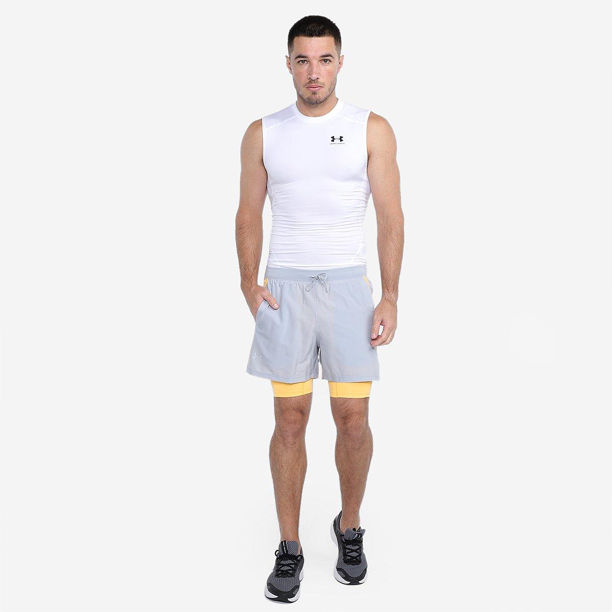 Short Under Armour 2 em 1 Launch 5 Masculino - 4