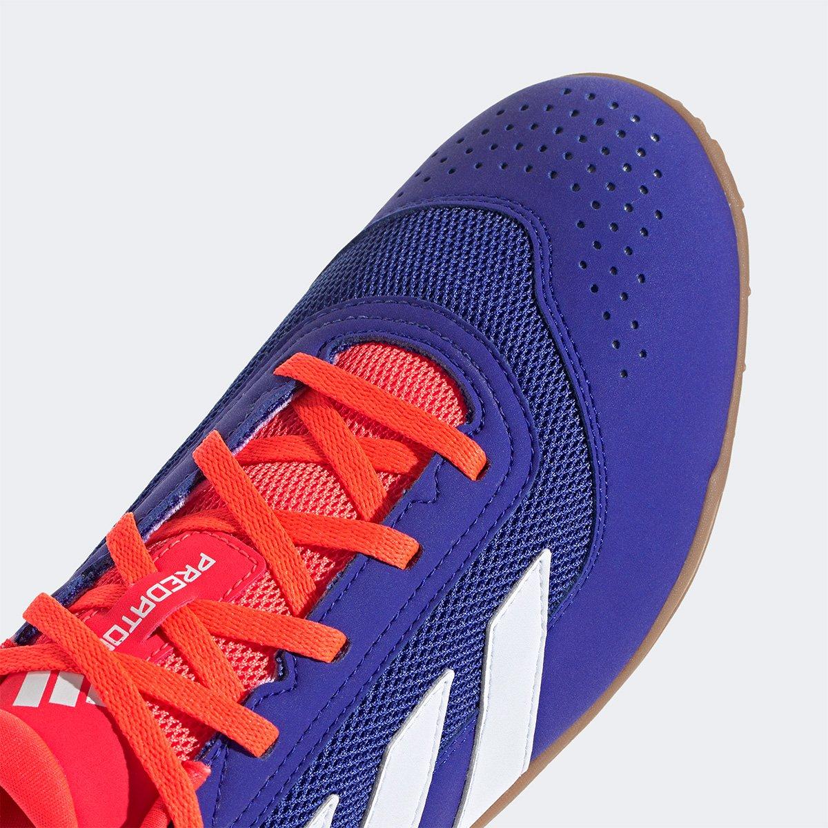 Chuteira Futsal Adidas Predator 24 Club Unissex - 7