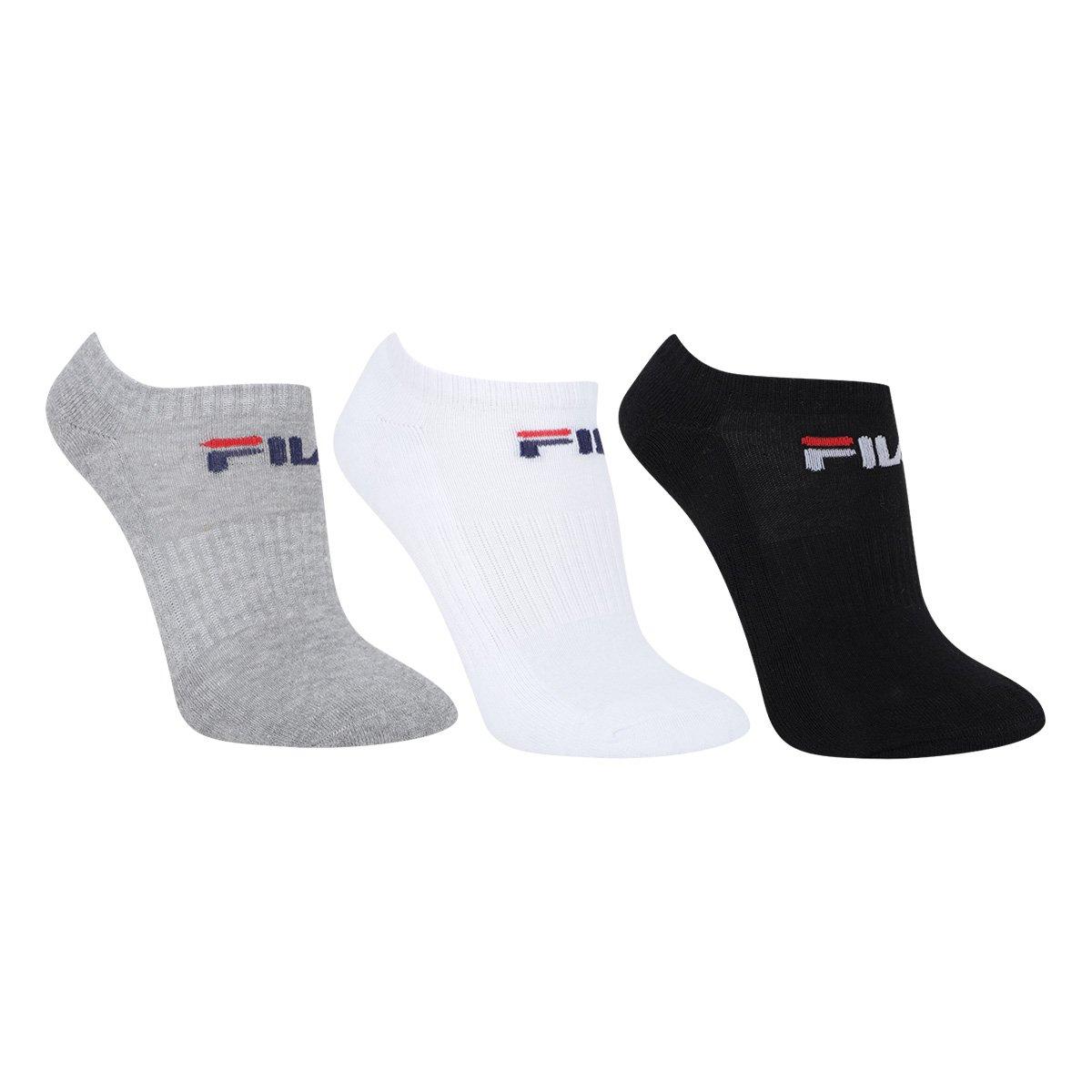 Kit Meia Fila Cano Curto Br C/3 Pares - 1