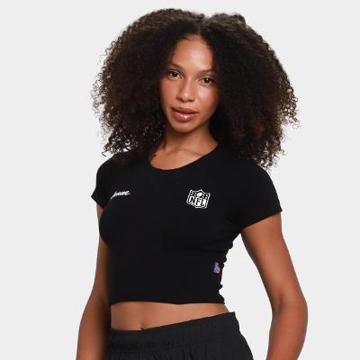 Camiseta Cropped Approve X NFL Basic Feminina