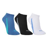 Meia Cano Baixo Puma Logo Pacote c/ 3 Pares - 1