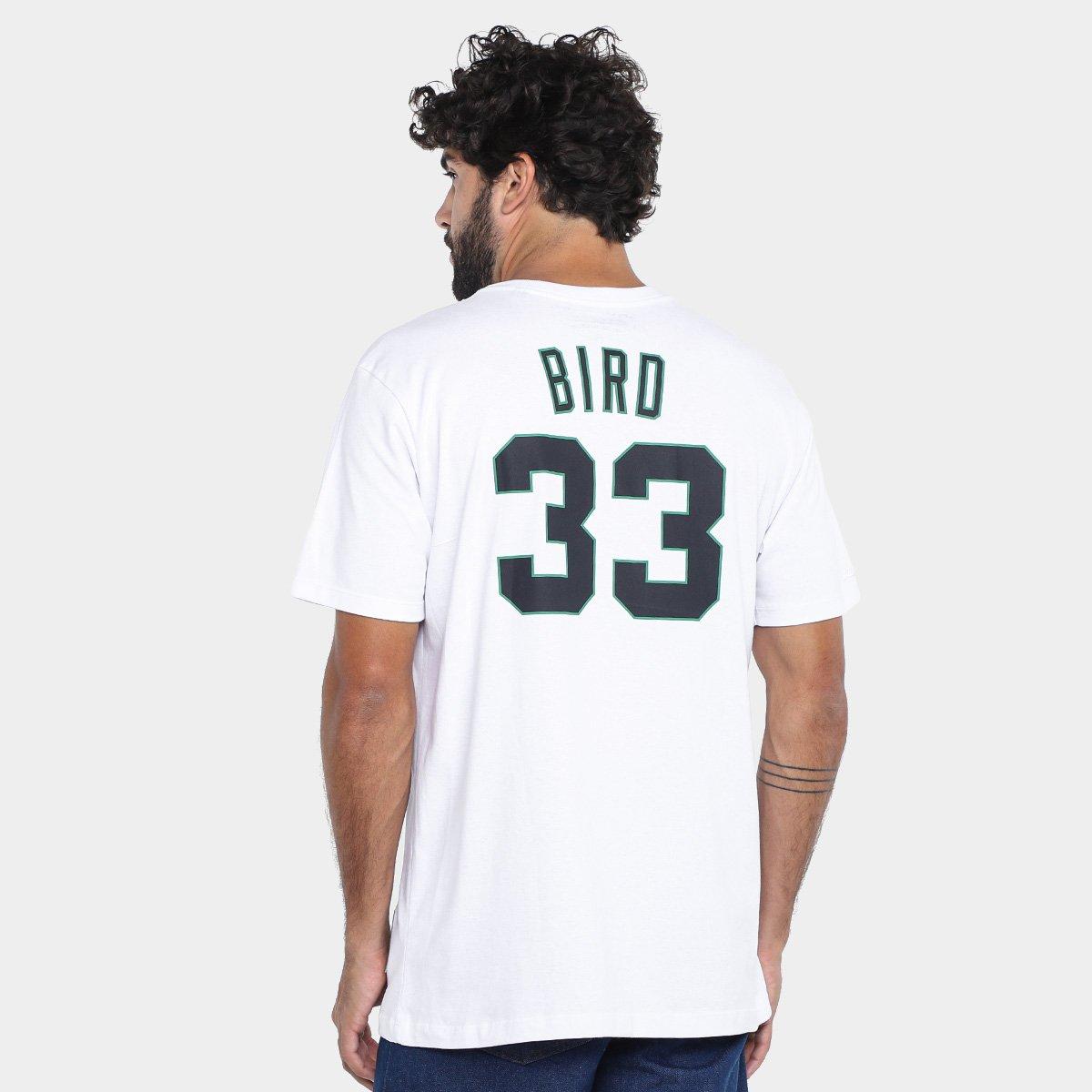 Camiseta Mitchell & Ness Boston Celtics Bird Masculina - 2