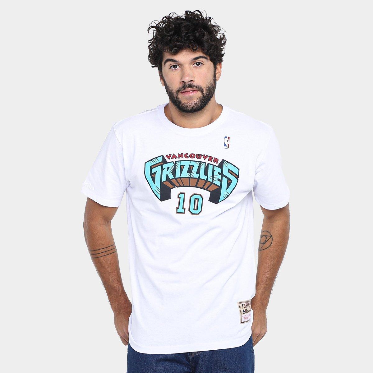 Camiseta Vancouver Grizzlies Mitchell & Ness Bibby Masculina - 1