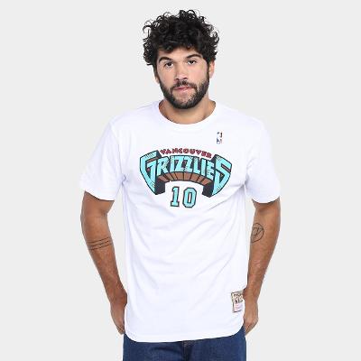 Camiseta Vancouver Grizzlies Mitchell & Ness Bibby Masculina