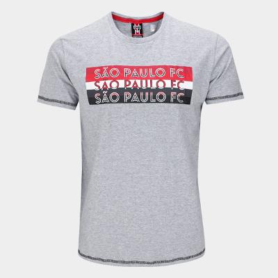 Camiseta São Paulo Braziline Degree Masculina