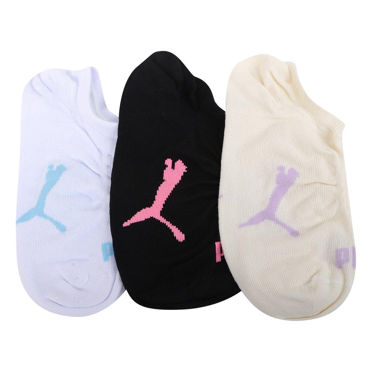 Meia Invisível Puma c/3 Pares - 5