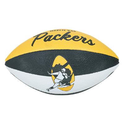 Bola de Futebol Americano Mini Wilson NFL Green Bay Packers Team Retrô