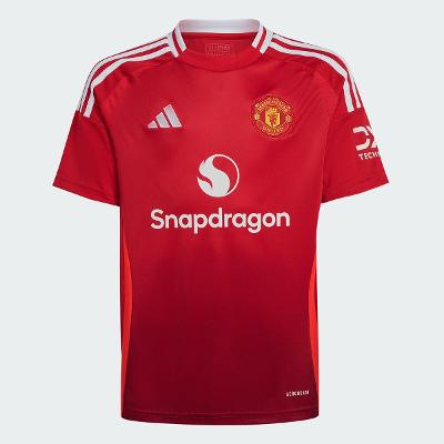 Camisa Manchester United Infantil Adidas Home Torcedor 24/25 s/n°