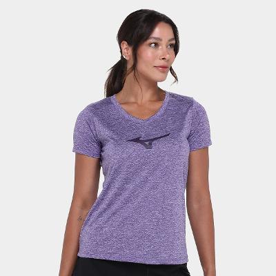 Camiseta Mizuno Spark Big Logo Feminina