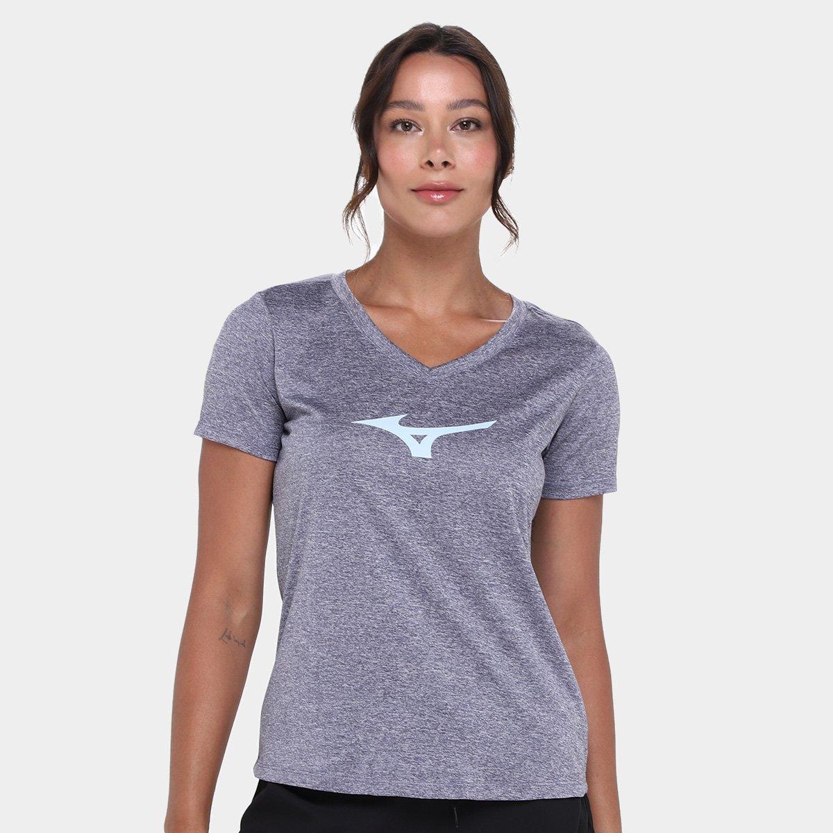 Camiseta Mizuno Spark Big Logo Feminina - 1