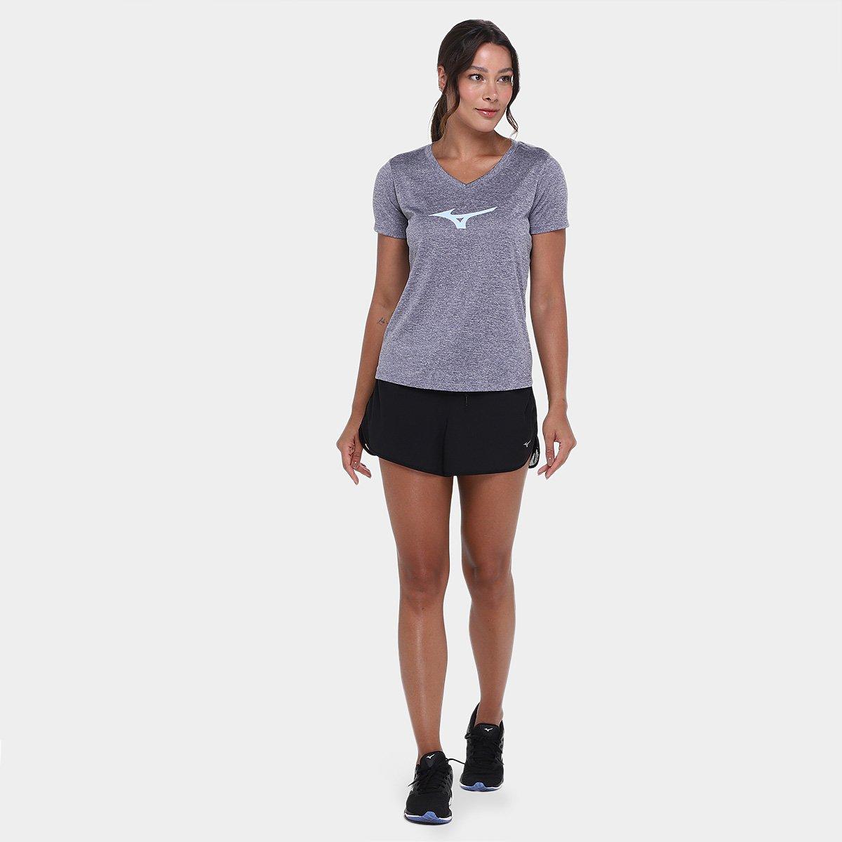 Camiseta Mizuno Spark Big Logo Feminina - 4