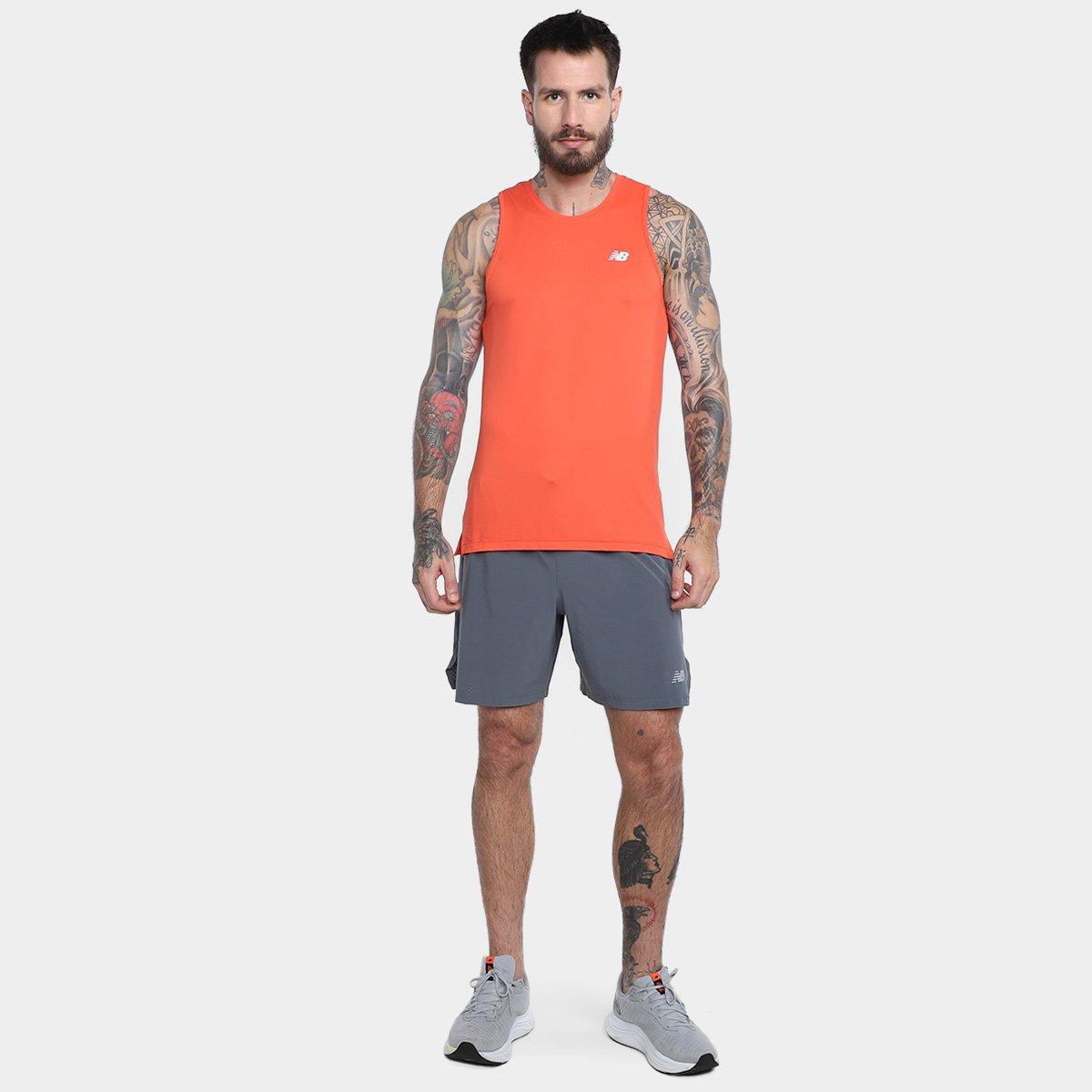 Short New Balance Run Club 7 Masculino - 4