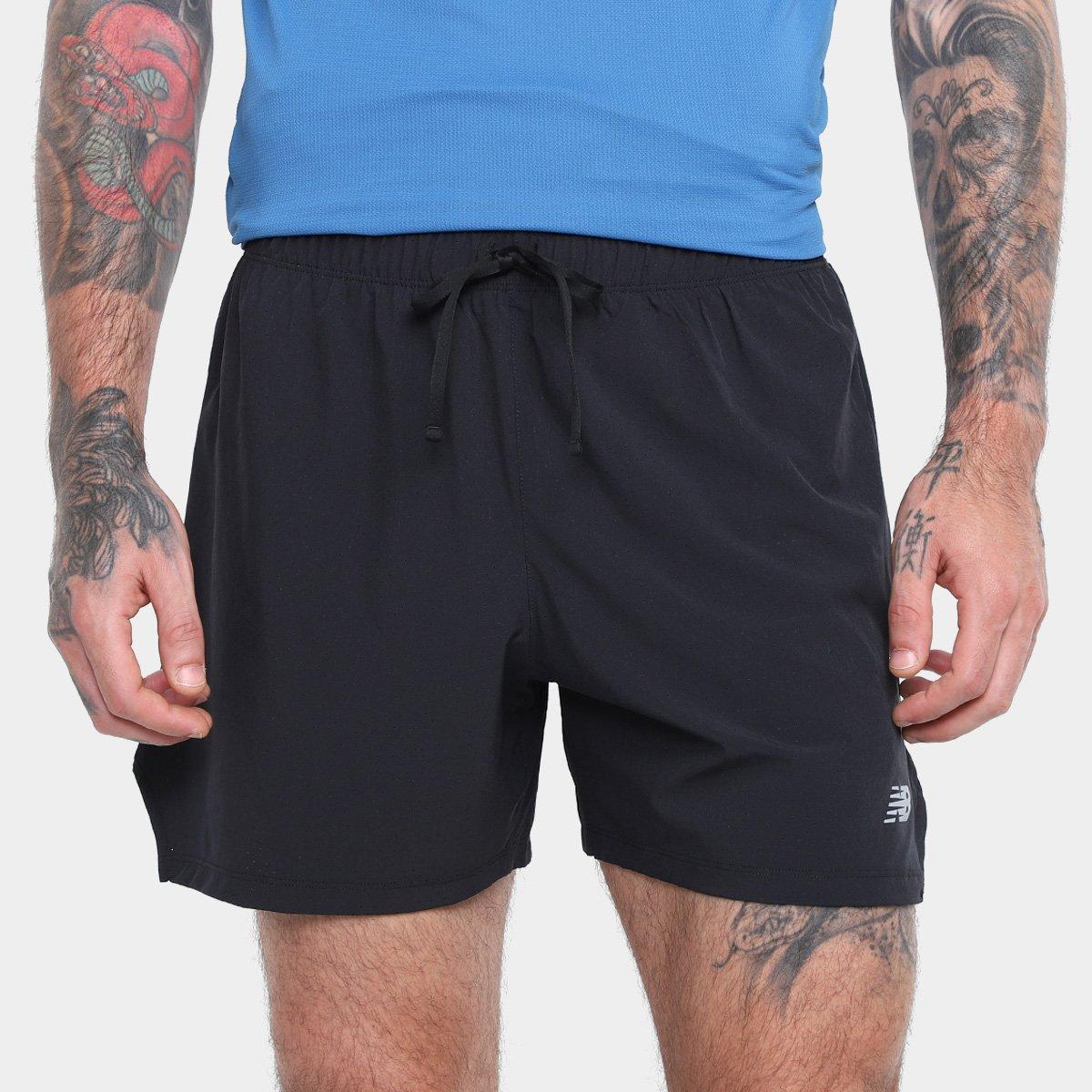 Short New Balance Run Club 5 Masculino - 1