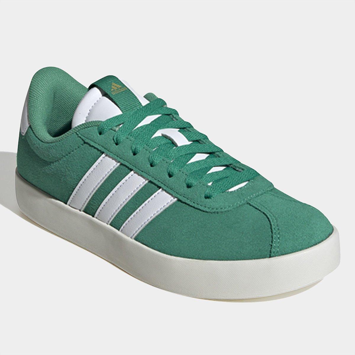 Tênis Couro Adidas Vl Court 3 0 Feminino - 2