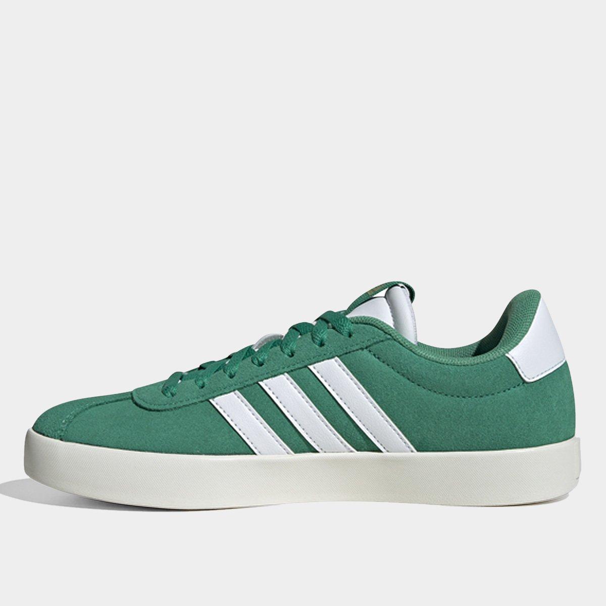 Tênis Couro Adidas Vl Court 3 0 Feminino - 6