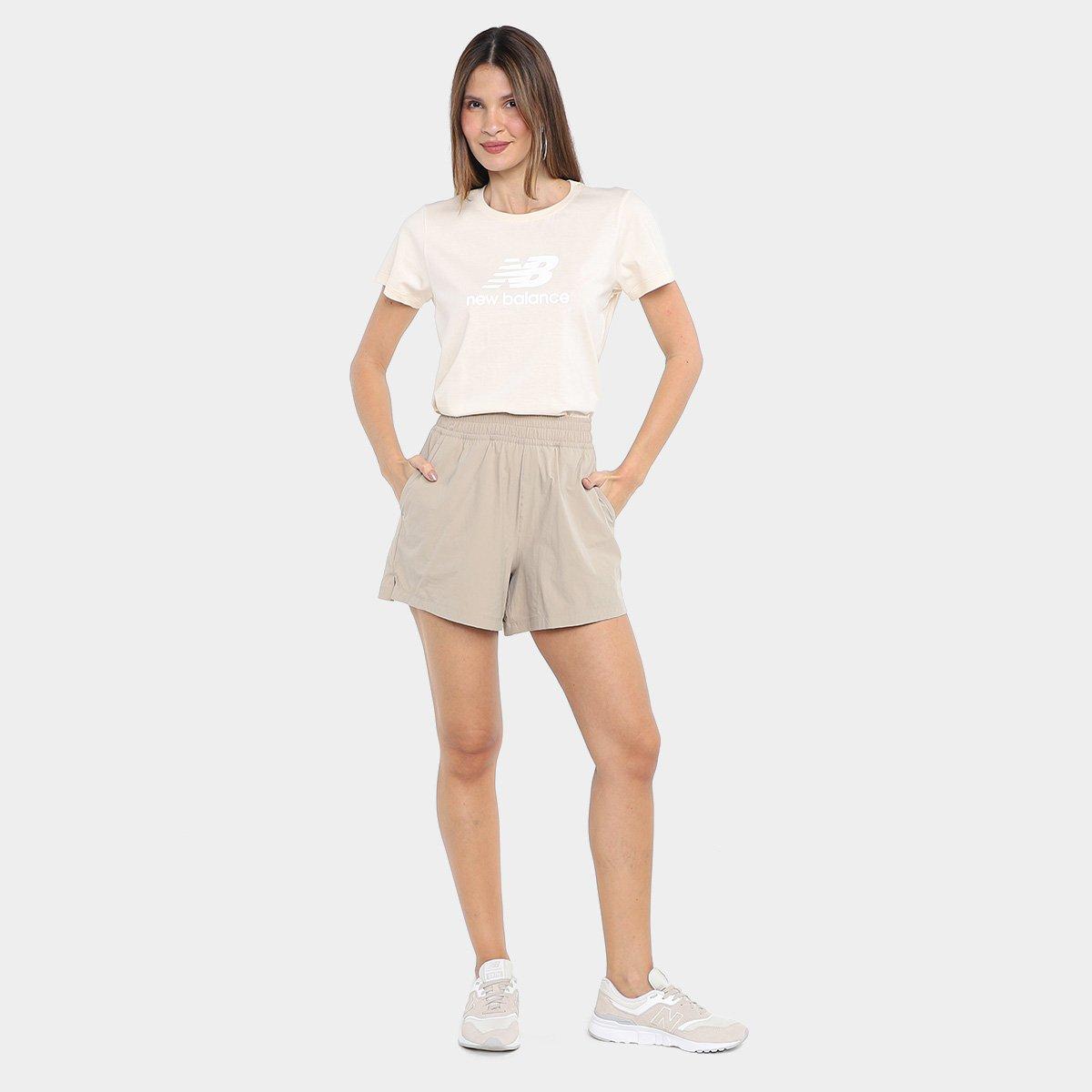 Short New Balance Trend Small Logo Feminino - 5