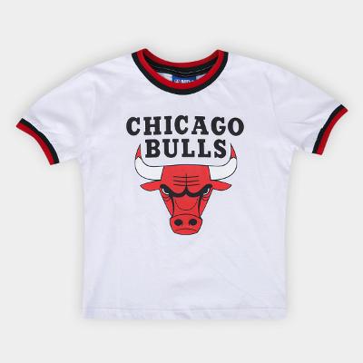 Camiseta NBA Juvenil Chicago Bulls High Braziline