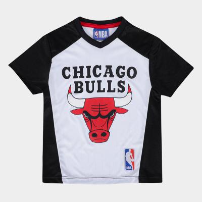 Camiseta NBA Infantil Chicago Bulls Modality Braziline