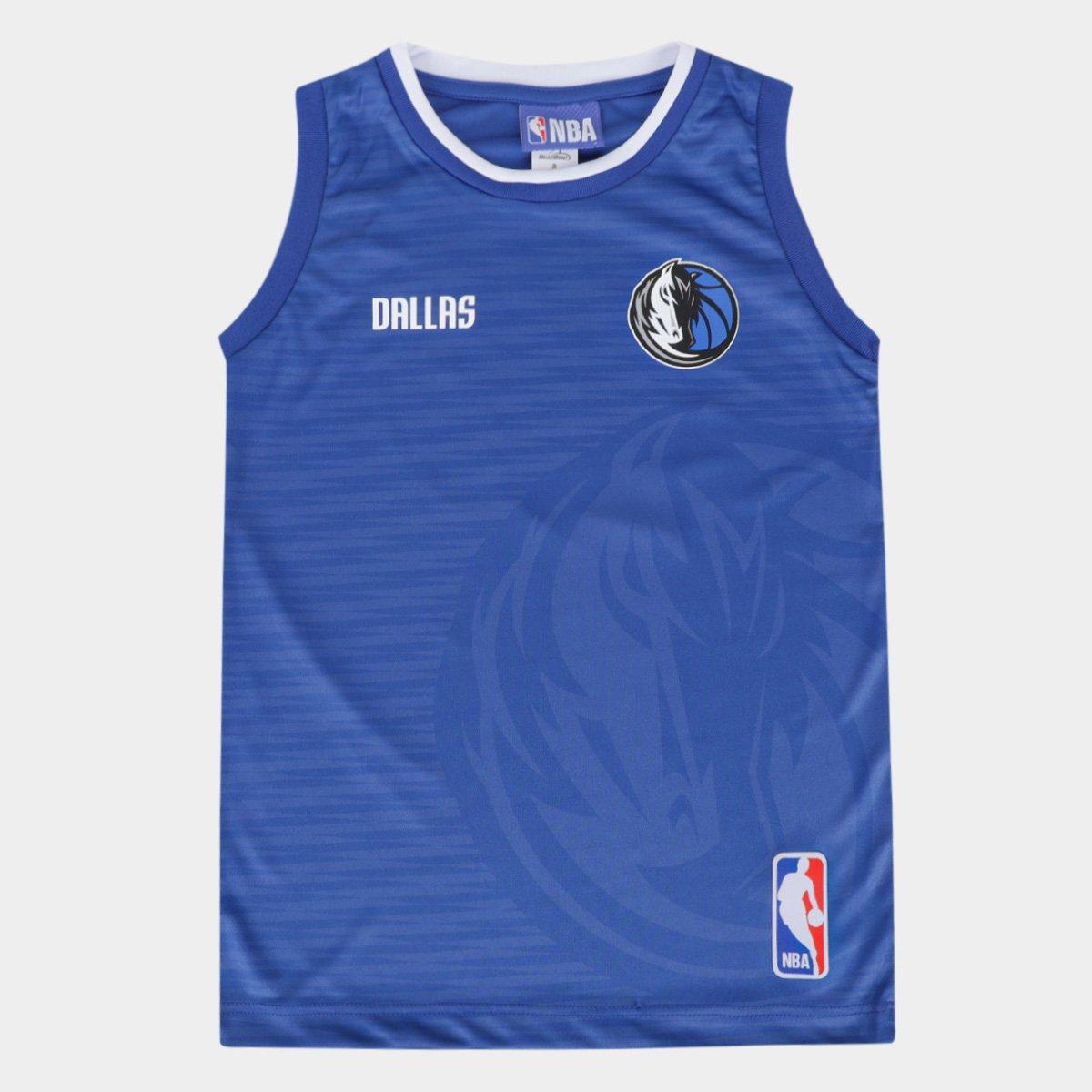 Regata NBA Juvenil Dallas Mavericks Blooming Braziline - 1