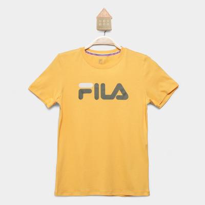 Camiseta Juvenil Fila Letter Premium