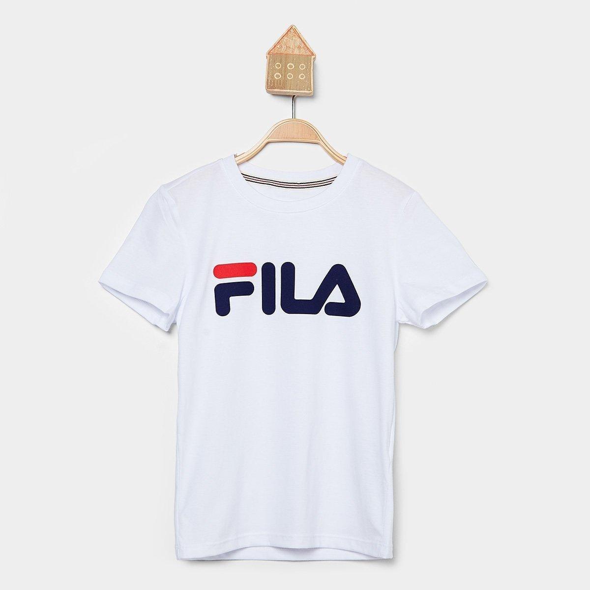 Camiseta Juvenil Fila Letter Premium - 1