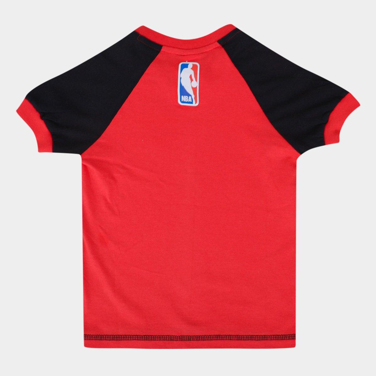 Camiseta NBA Juvenil Chicago Bulls Campus Braziline - 2