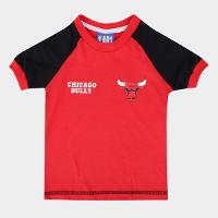 Camiseta NBA Juvenil Chicago Bulls Campus Braziline - 1