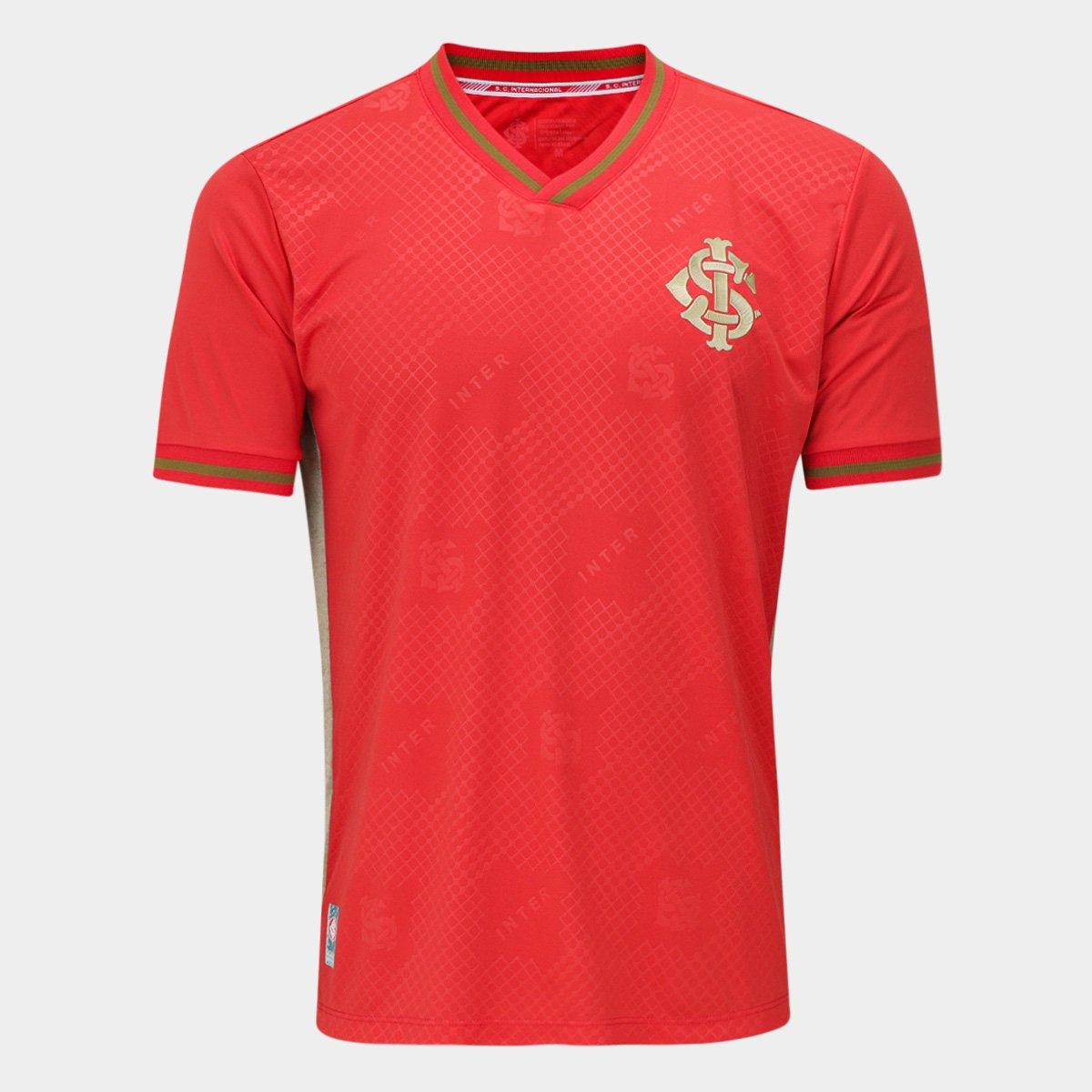 Camiseta Internacional Gold II Masculina - 1