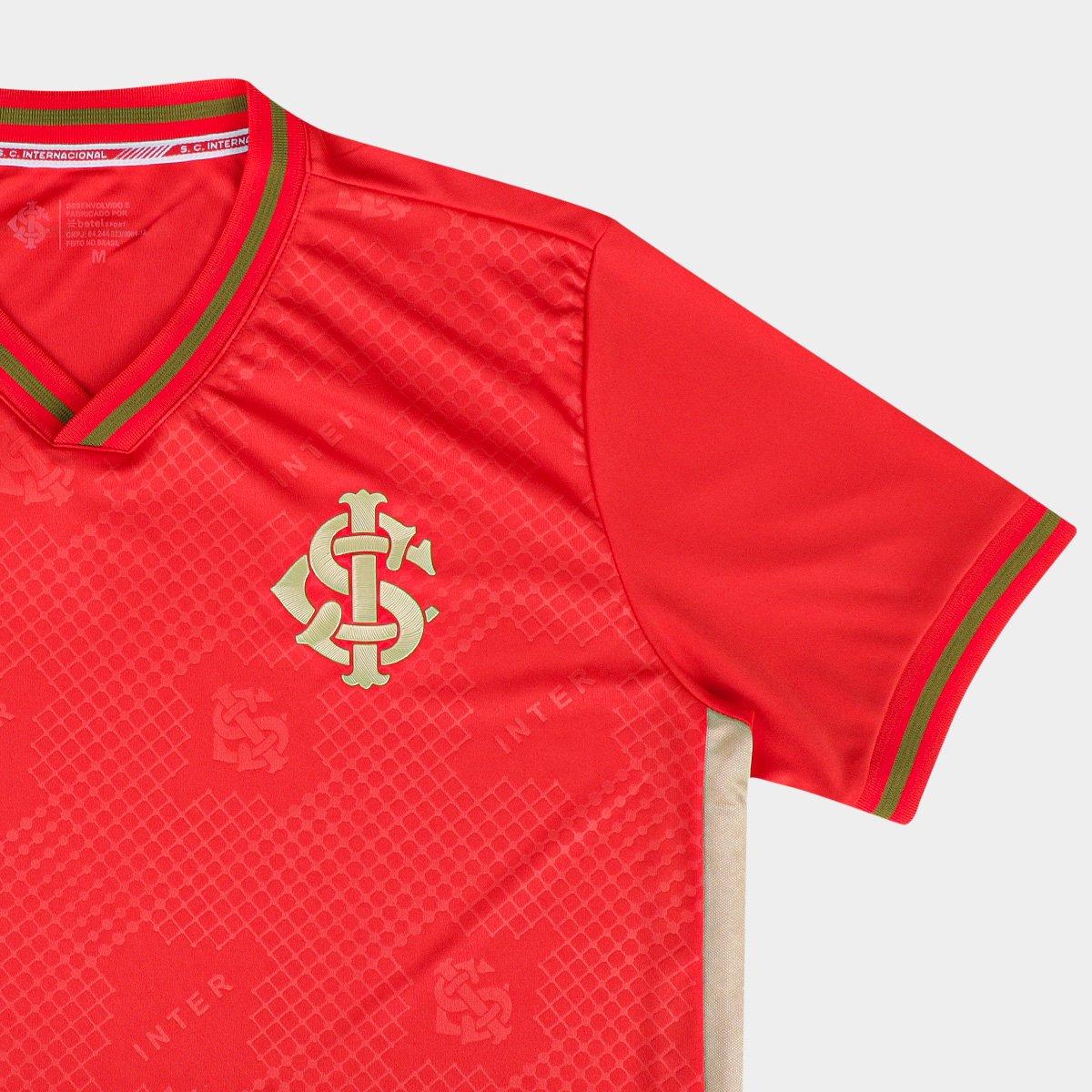 Camiseta Internacional Gold II Masculina - 6