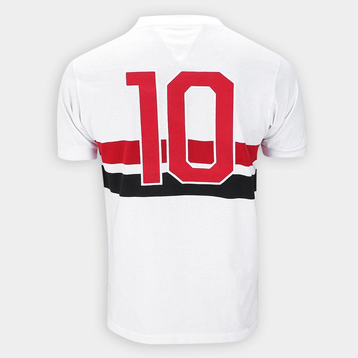 Camisa Retrô São Paulo 1970 Athleta Masculina - 2