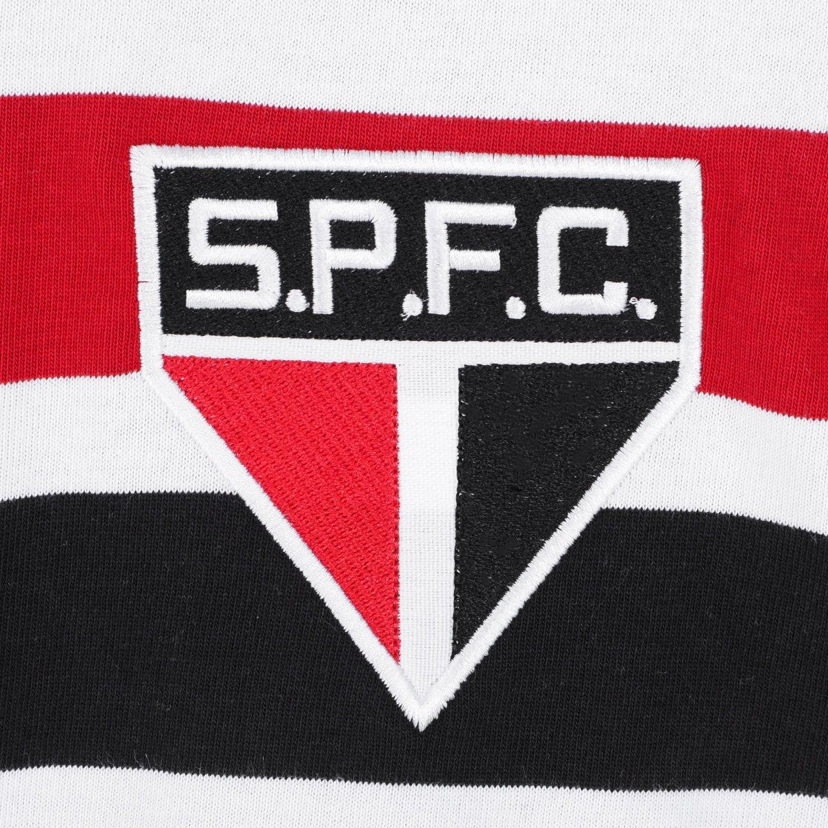 Camisa Retrô São Paulo 1970 Athleta Masculina - 3