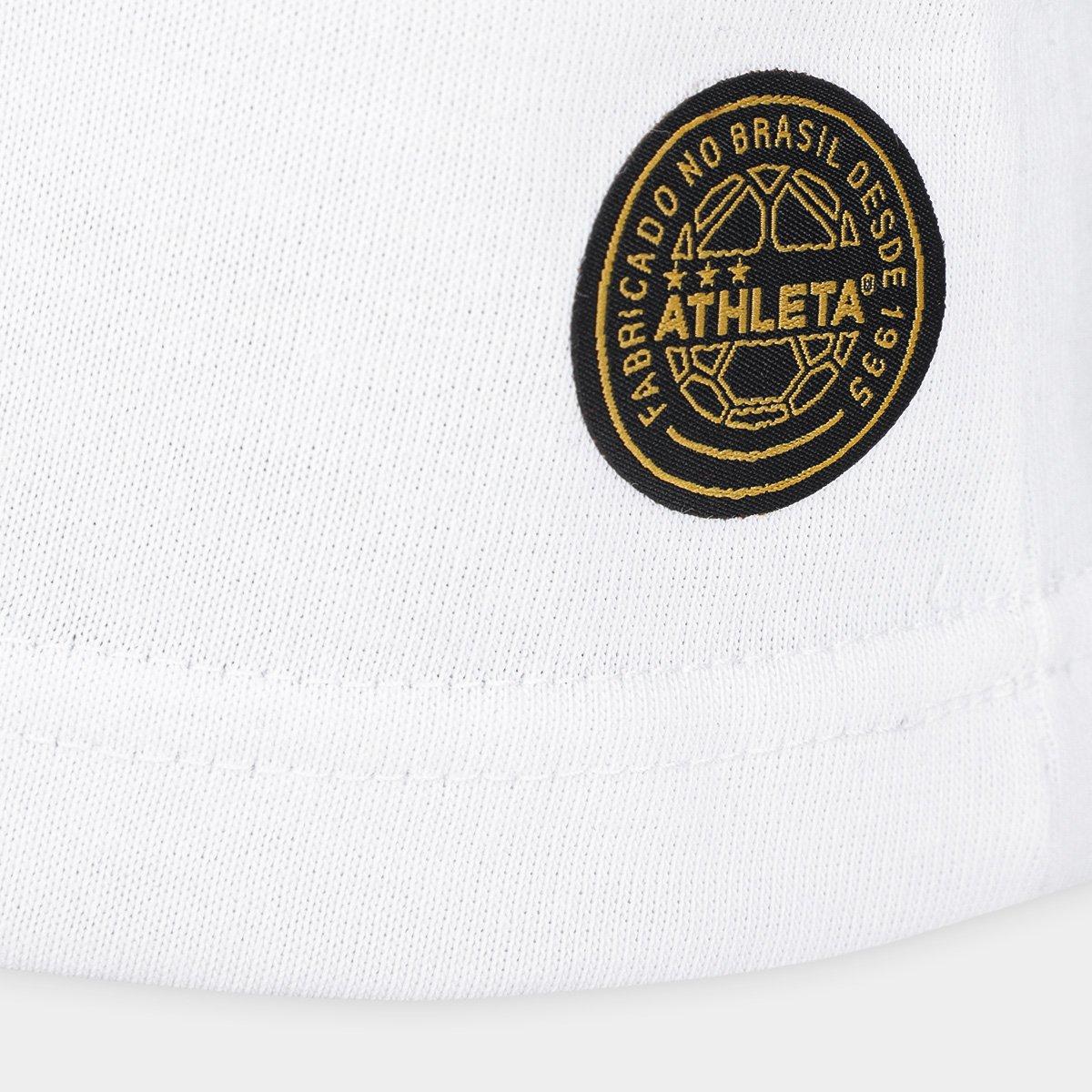 Camisa Retrô São Paulo 1970 Athleta Masculina - 4