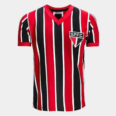 Camisa Retrô São Paulo Athleta Masculina