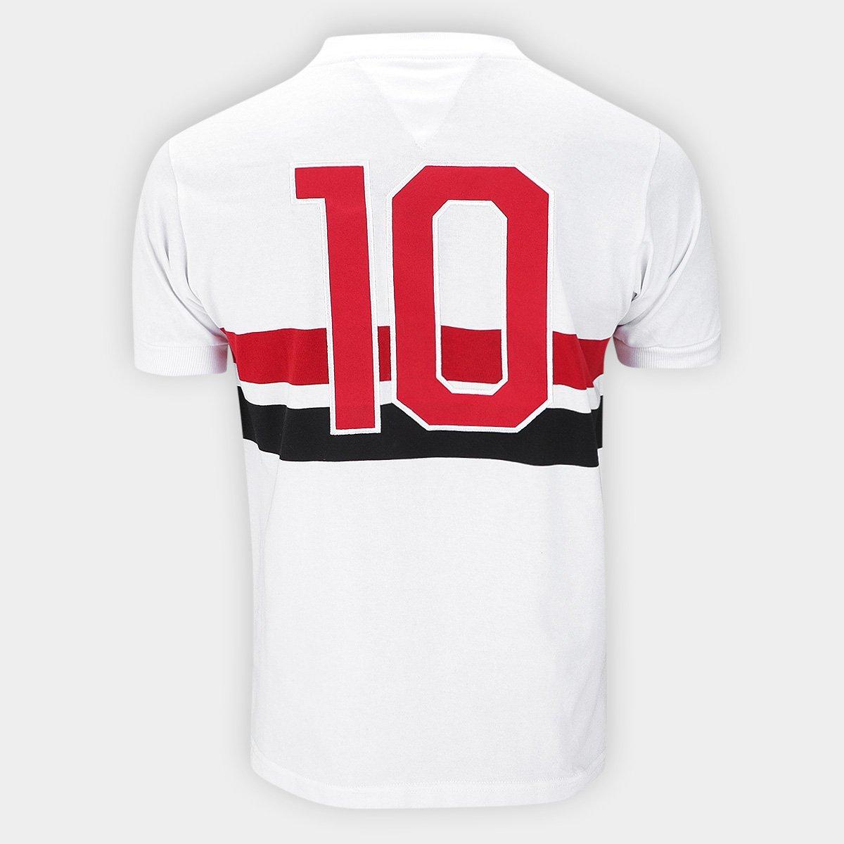 Camisa Retrô São Paulo de 1977 Athleta Masculina - 2