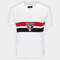 Camisa Retrô São Paulo de 1977 Athleta Masculina - 1