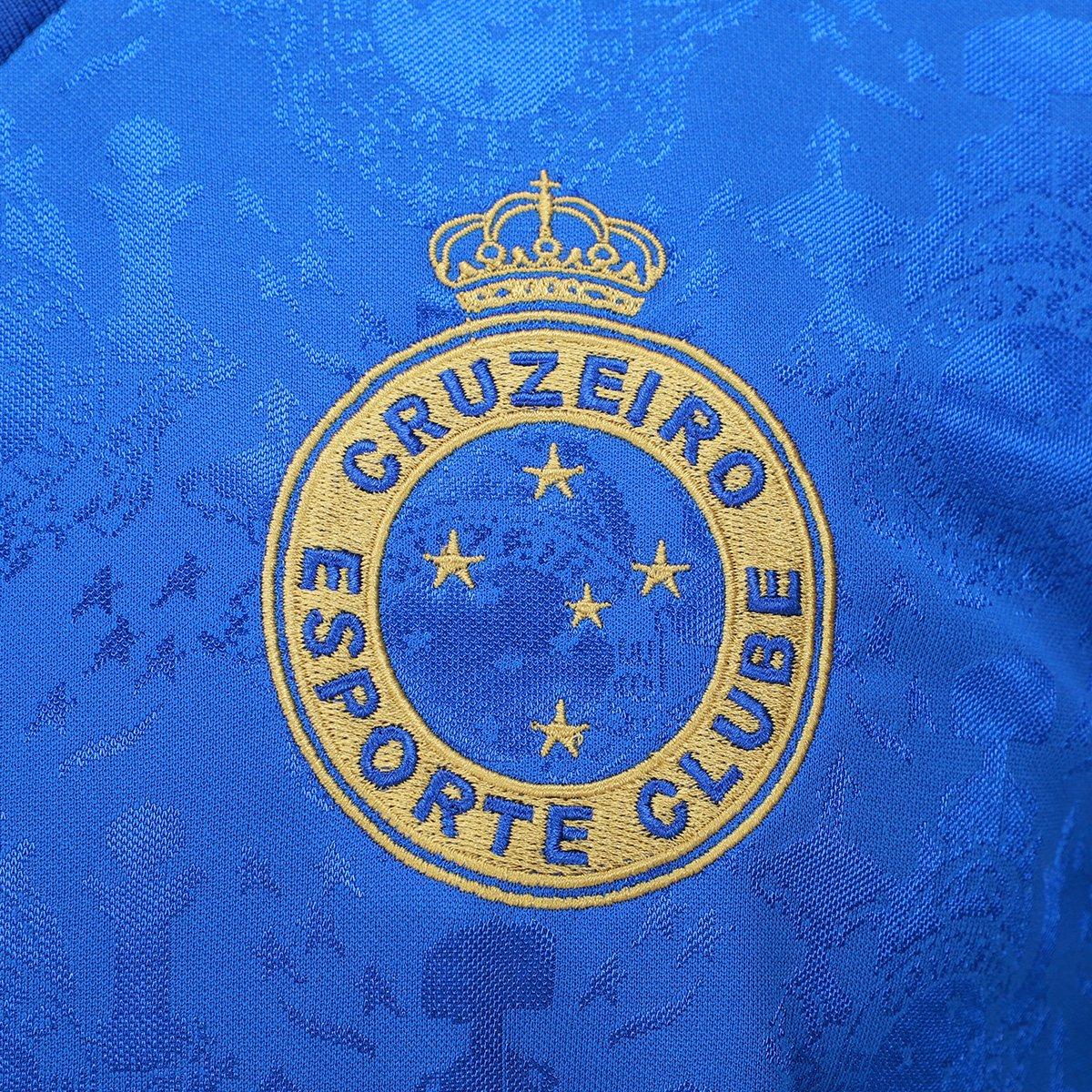 Camisa Cruzeiro RetrôMania 2003 Tríplice Coroa Masculina - 3
