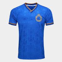 Camisa Cruzeiro RetrôMania 2003 Tríplice Coroa Masculina - 1