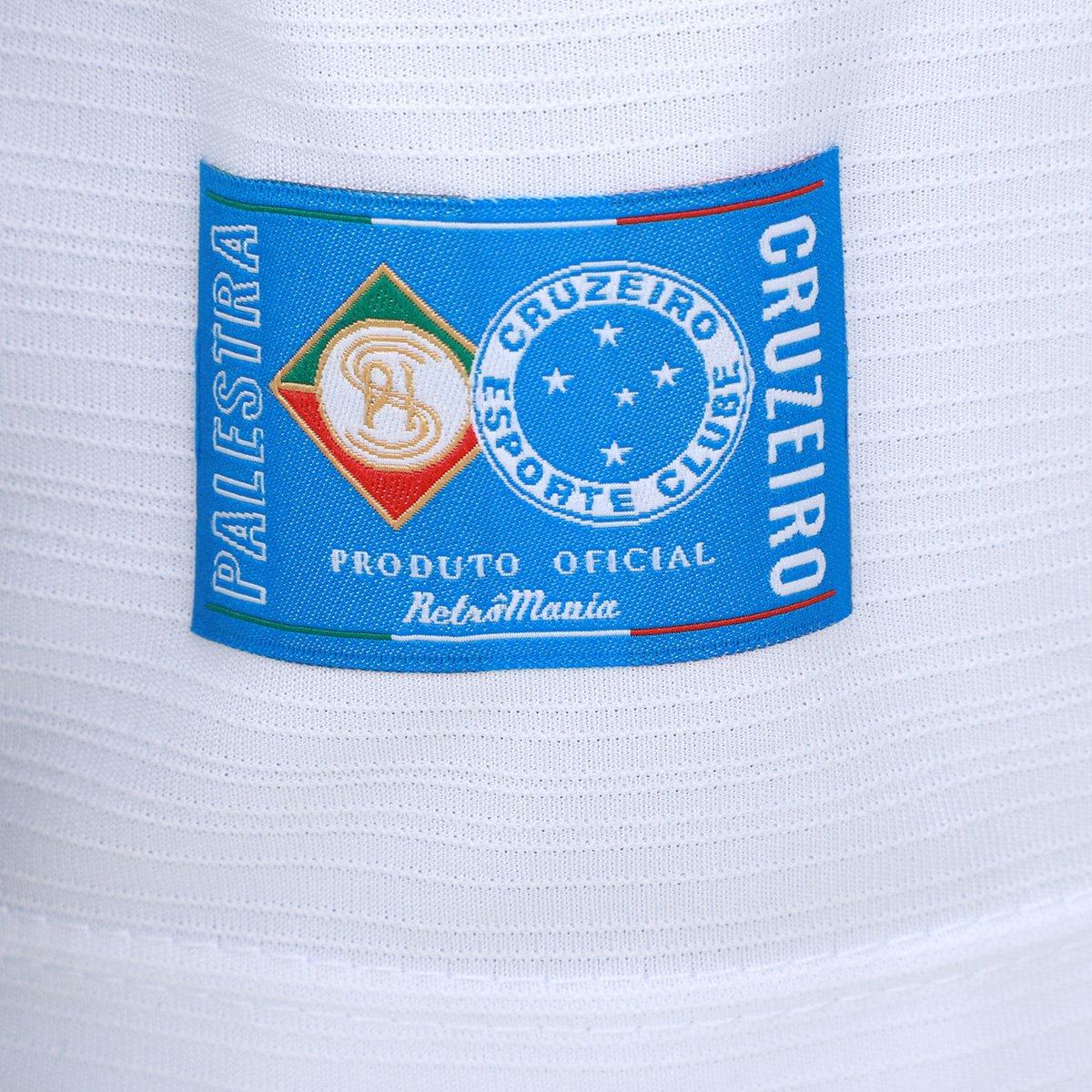 Camisa Cruzeiro RetrôMania Palestra II Masculina - 4