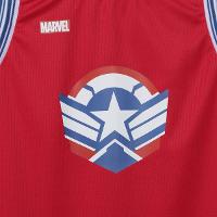 Regata Infantil Mooncity Capitão América Menino - 3