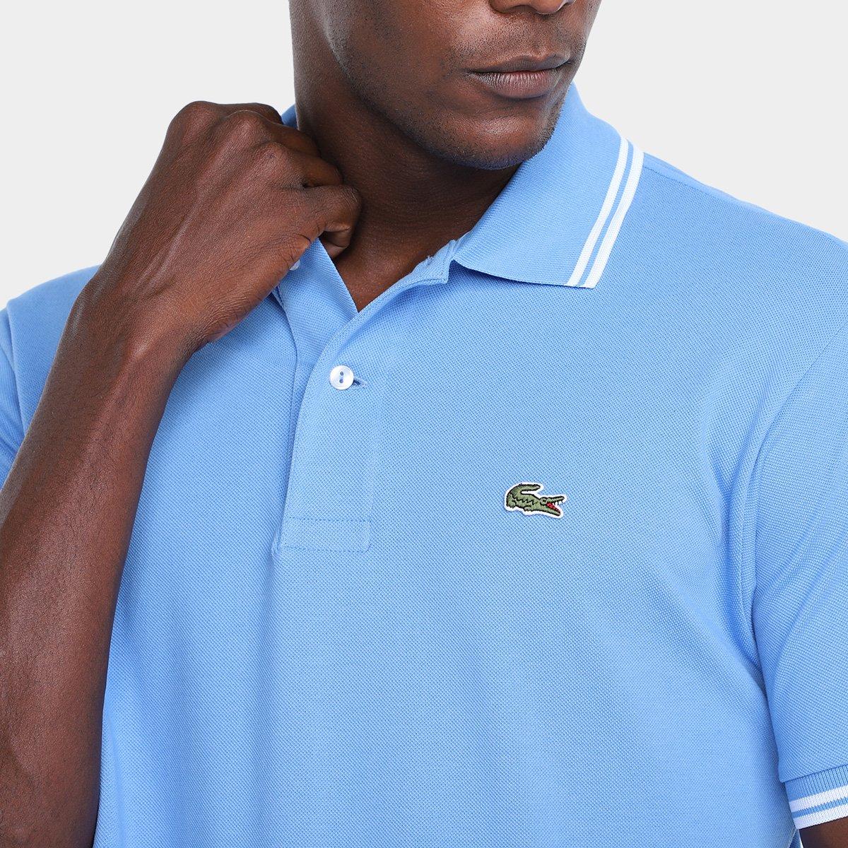 Camisa Polo Lacoste Casual Masculina - 3