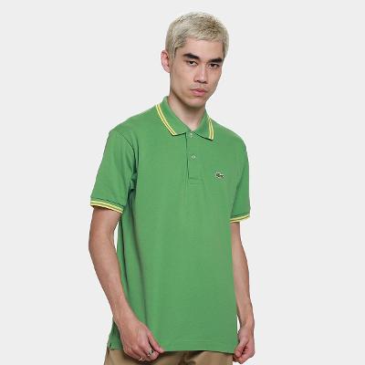 Camisa Polo Lacoste Casual Masculina