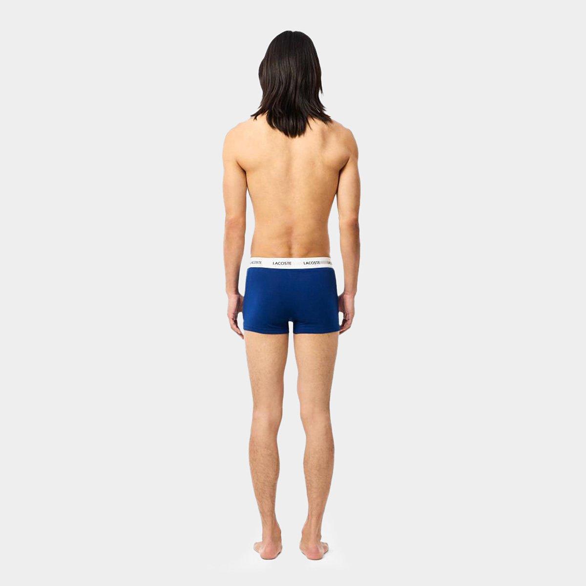 Kit Cueca Boxer Lacoste Masculina - 3 Peças - 3