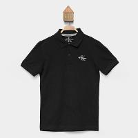 Camisa Polo Infantil Calvin Klein Manga Curta Menino - 1
