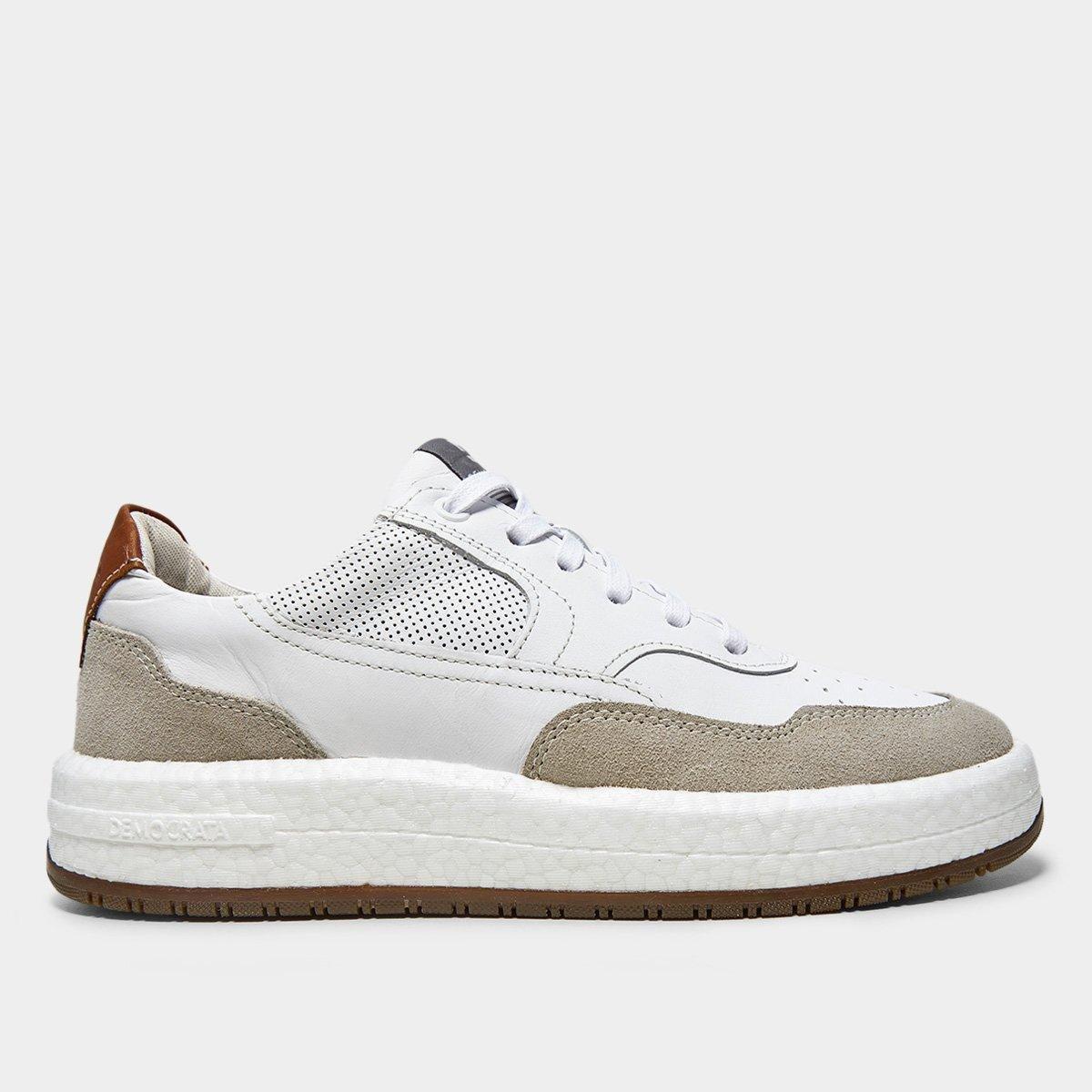 Tênis Couro Democrata Denin Drake Pulse Masculino - 1