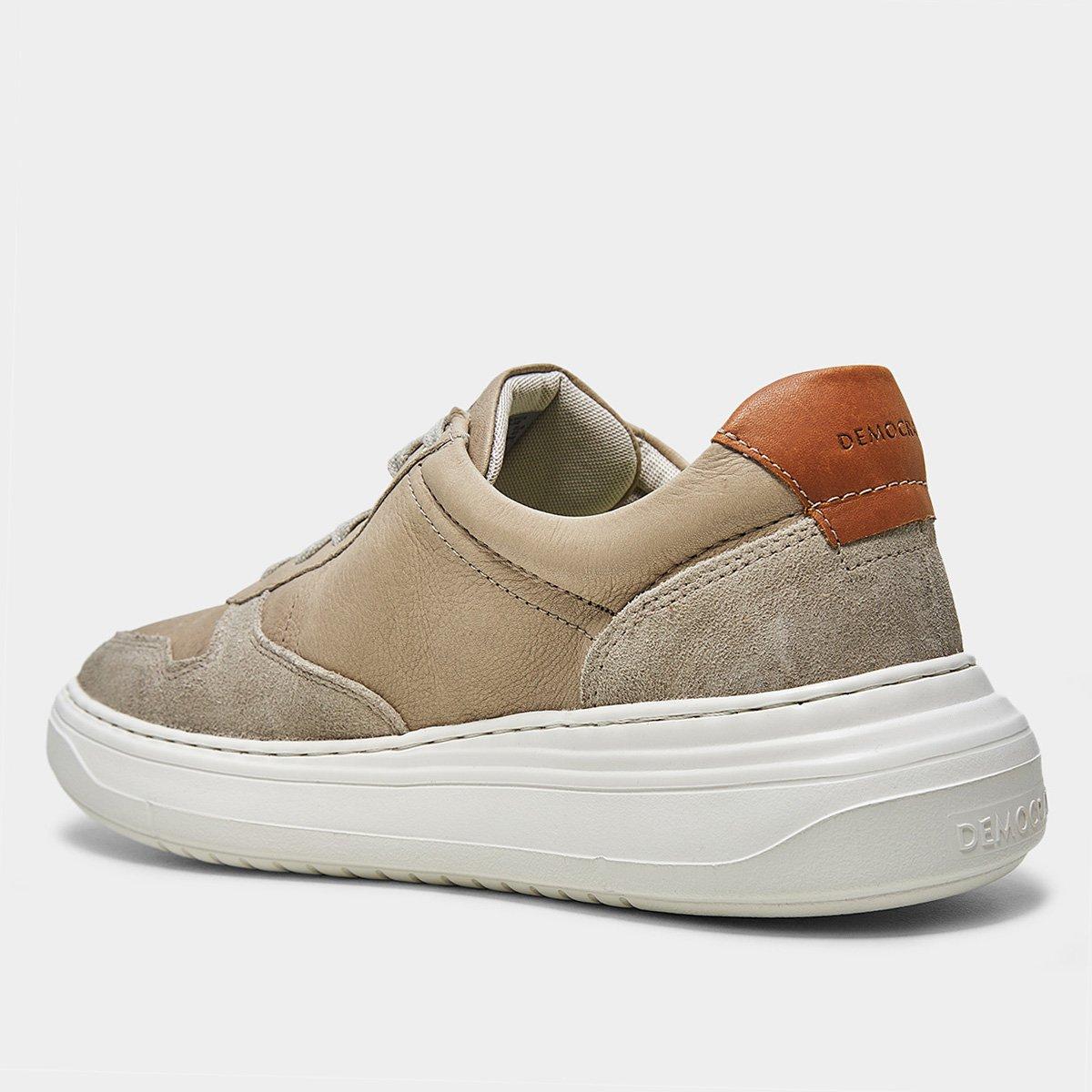 Tênis Couro Democrata Denin Joe Ultra Masculino - 3