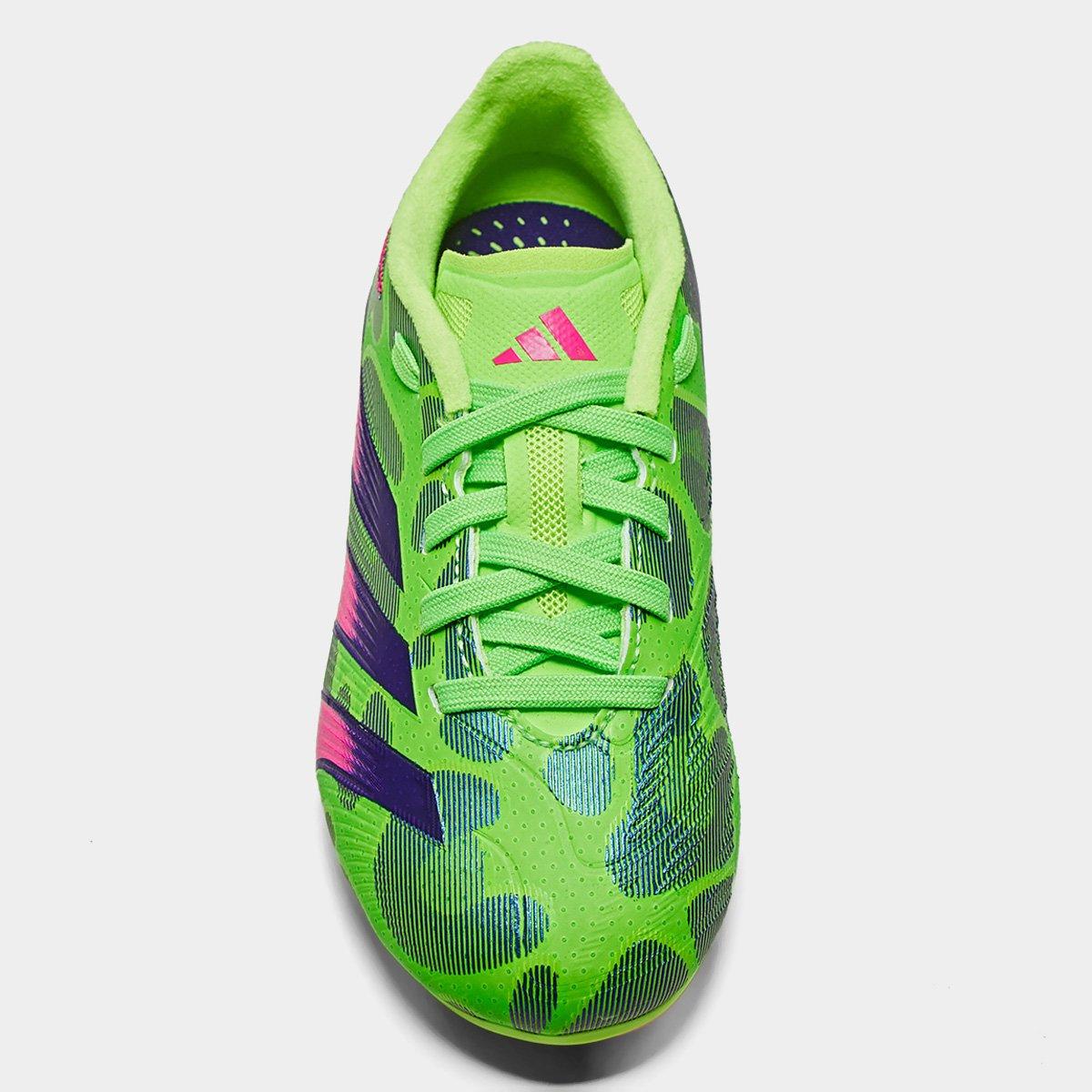 Chuteira Campo Infantil Adidas Predator Acad Low - 4