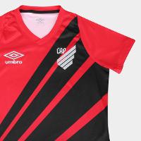 Camisa Athletico Paranaense I 24/25 s/n° Torcedor Umbro Feminina - 8