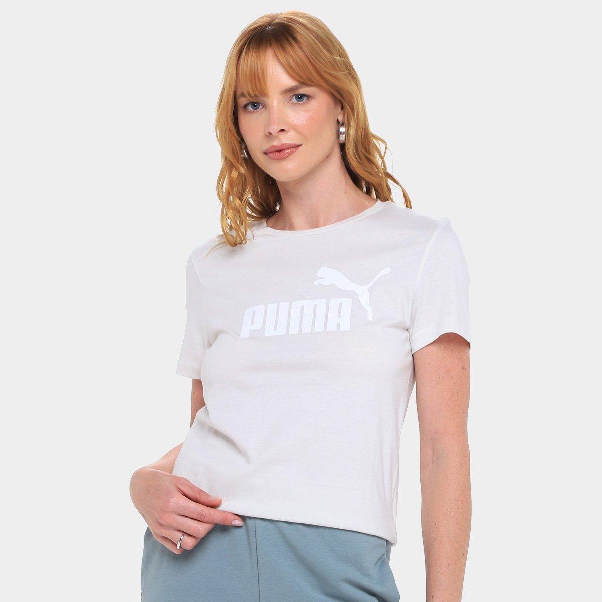 Camiseta Puma Logo Feminino - 1