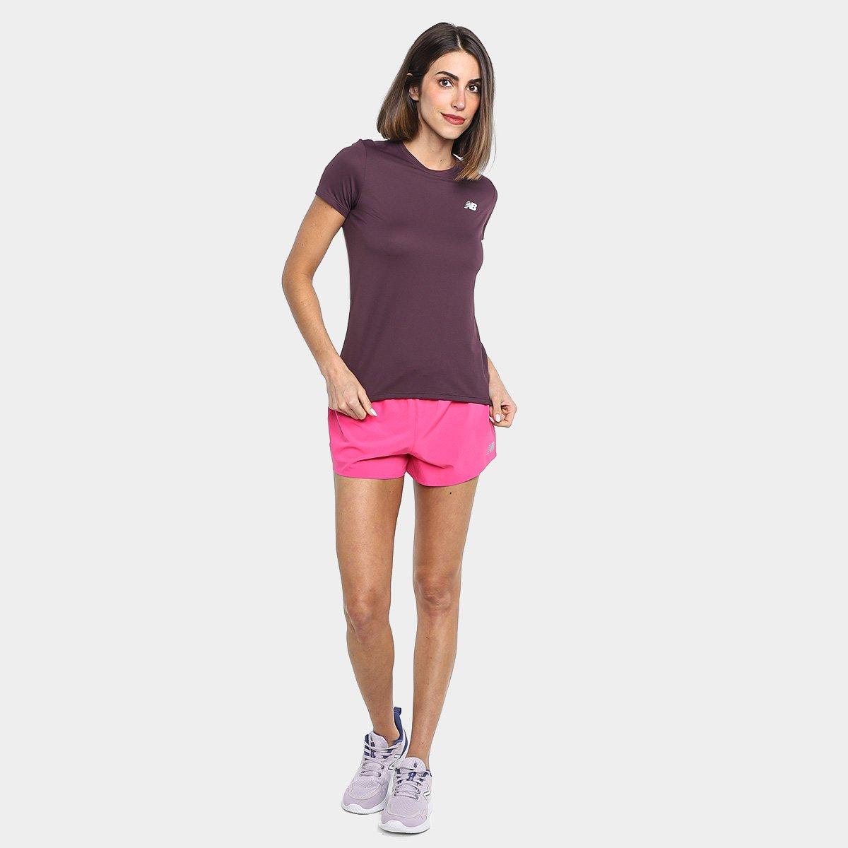 Short New Balance Run Club 3 Feminino - 5